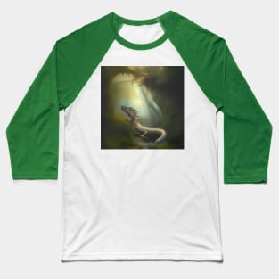 Swamp Dragon Baseball T-Shirt